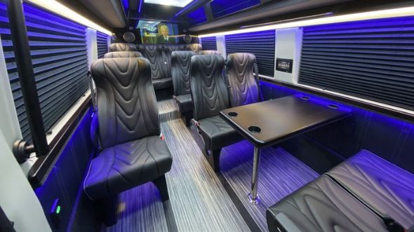 18 passenger sprinter van interior downey