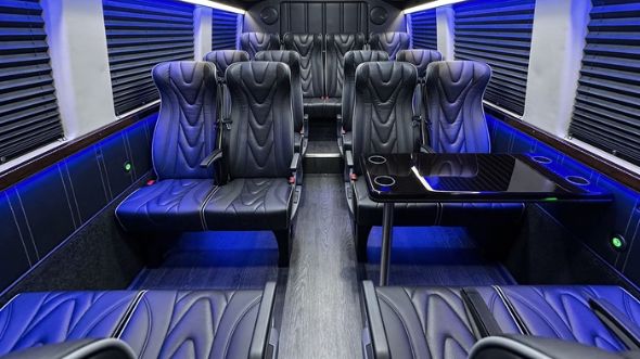20 passenger sprinter van interior downey