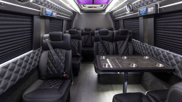 downey 15 passenger sprinter van interior