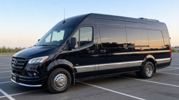 downey concert sprinter van rental