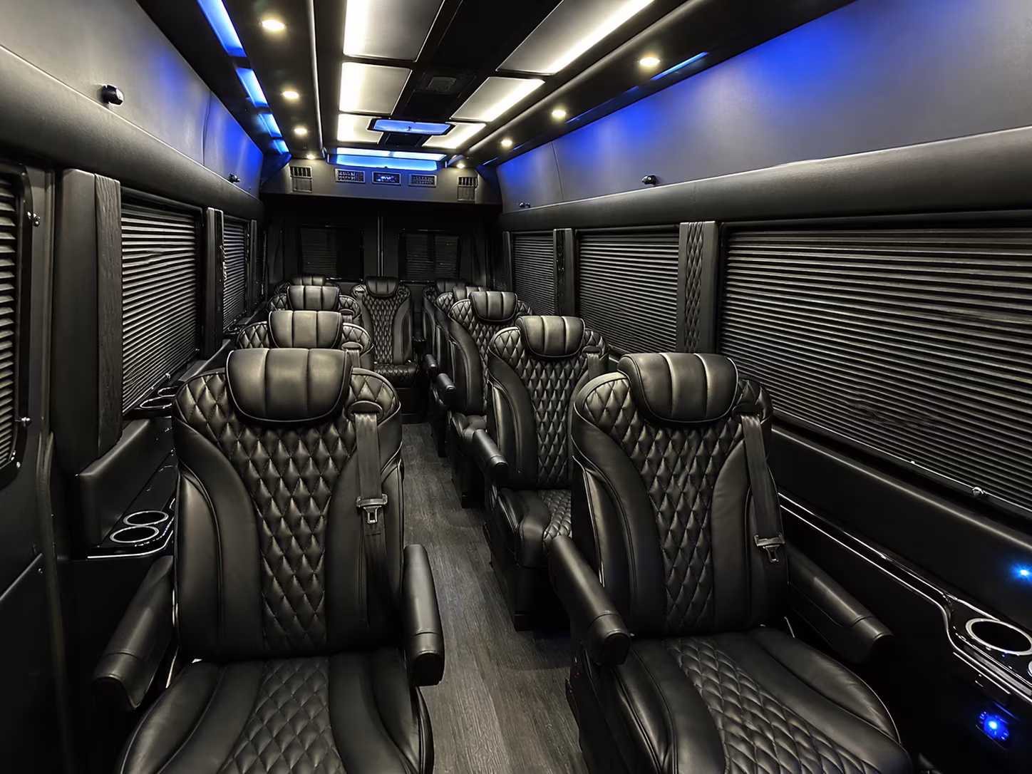 downey 12 passenger sprinter van interior