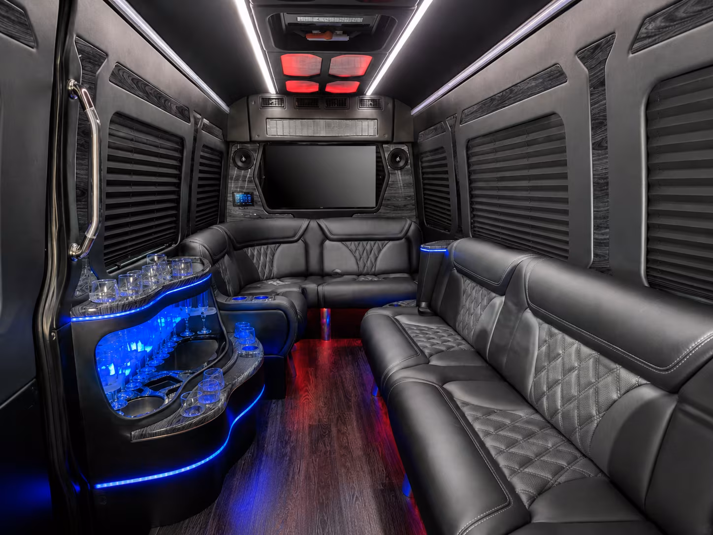 downey prom sprinter rental