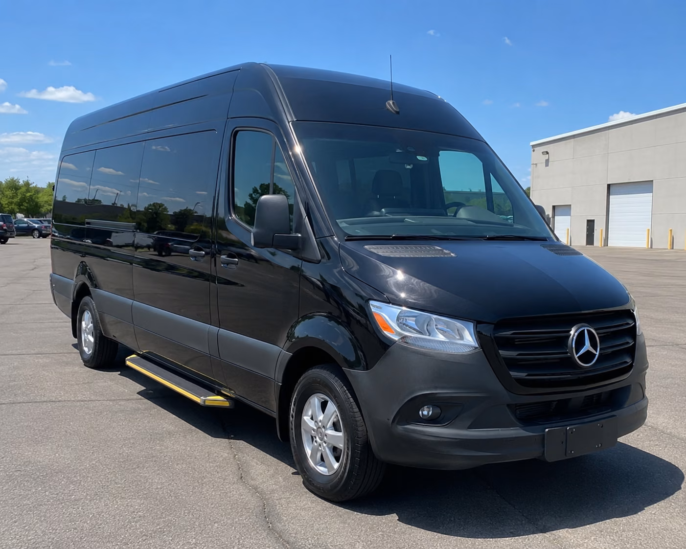 downey sprinter van booking step 1