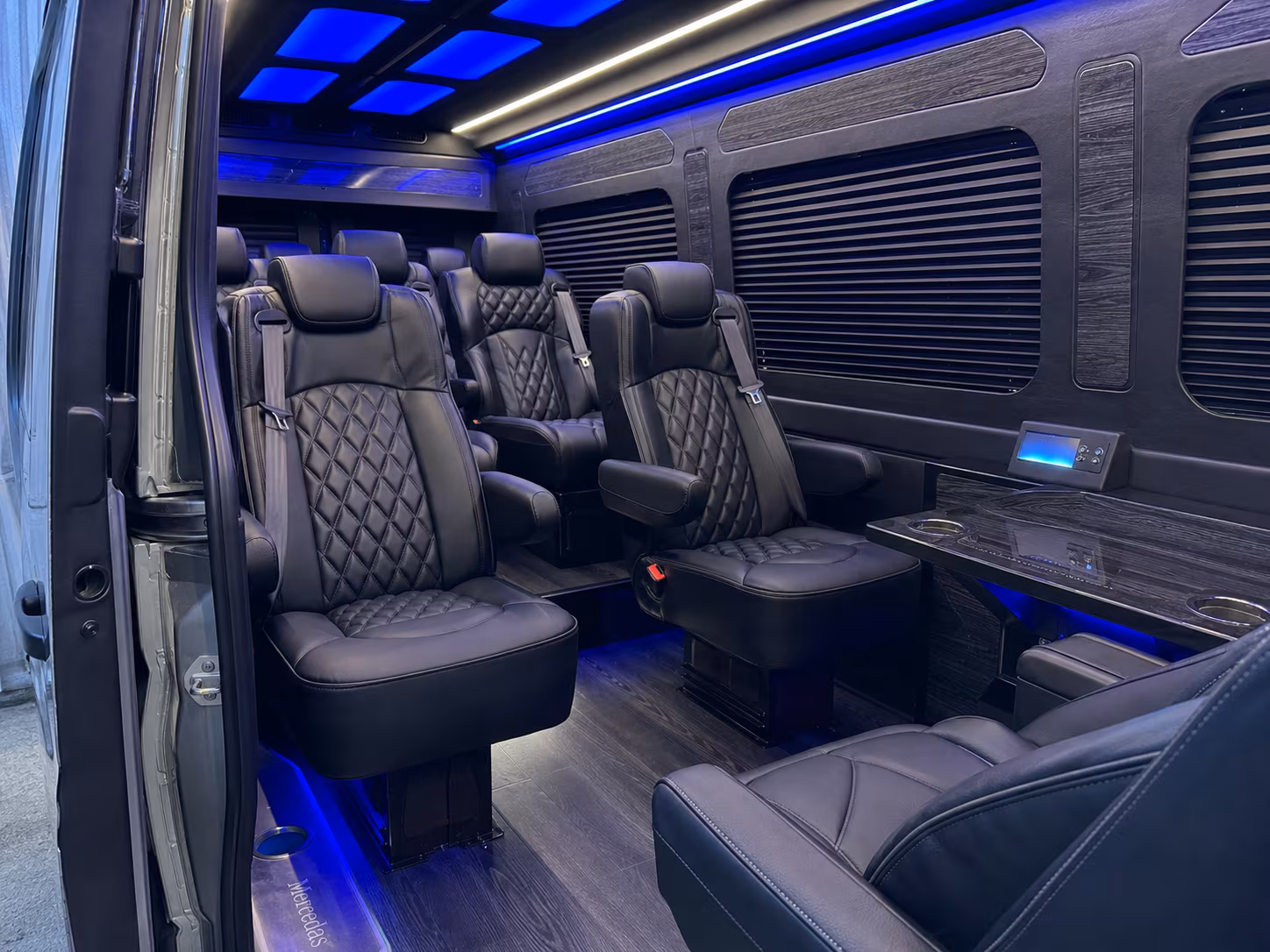 sprinter van transportation for groups and events across downey