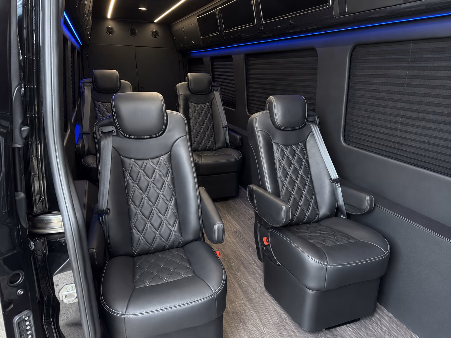 temporary sprinter van shuttles for office relocations construction projects and campus events in downey